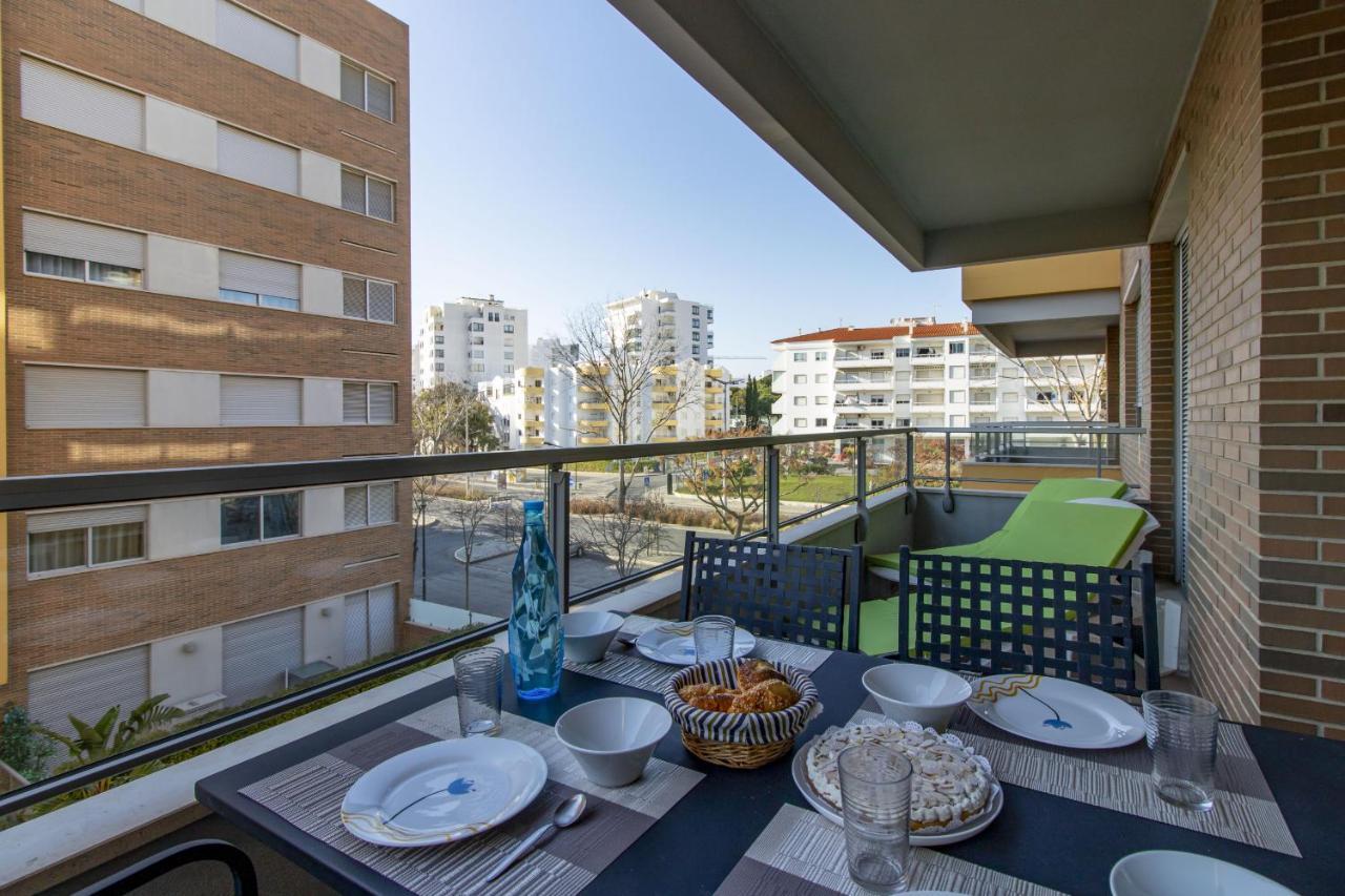 Apartamento Carteia Quarteira Eksteriør billede